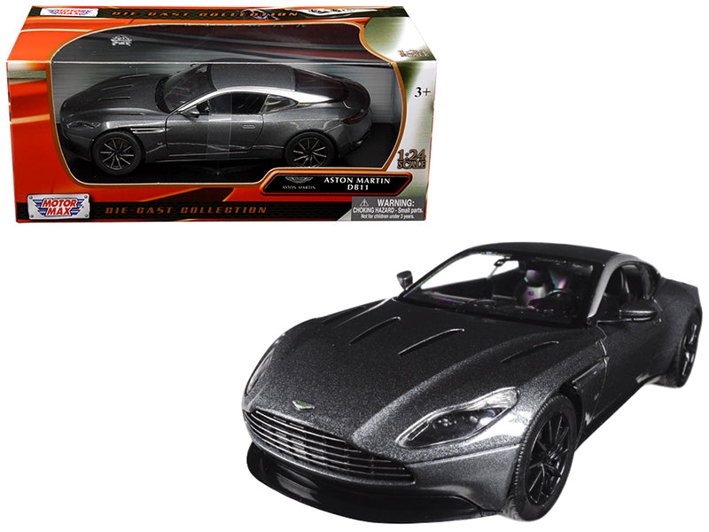 Aston Martin DB11 Silver 1:24 Diecast Model - Motormax - 79345