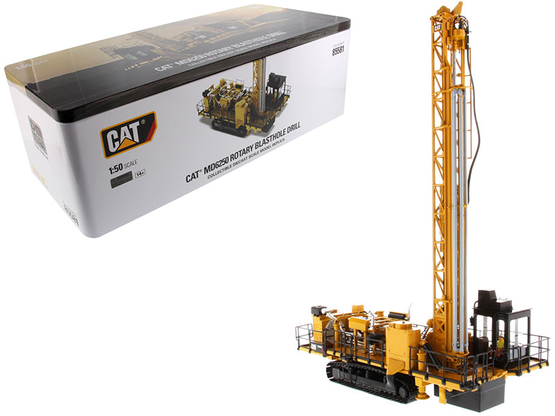 CAT Caterpillar MD6250 Rotary Blasthole Drill w/ Operator (High Line Series) 1:50 Scale Model - Diecast Masters 85581