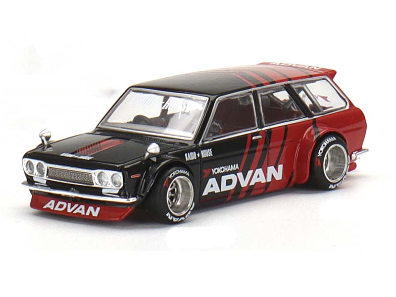 Datsun 510 Wagon ADVAN - Kaido House (Mini GT) Diecast 1:64 Scale Model -  TSM KHMG033 - Karson Diecast