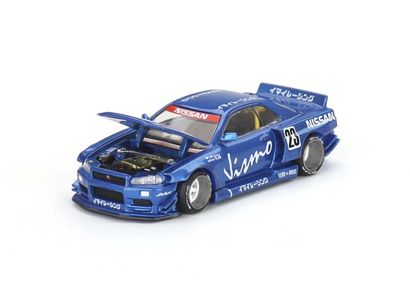 PRE-ORDER Nissan Skyline GT-R (R34) Kaido Works V3 (Mini GT) Diecast 1:64  Scale Model - TSM KHMG055 - Karson Diecast