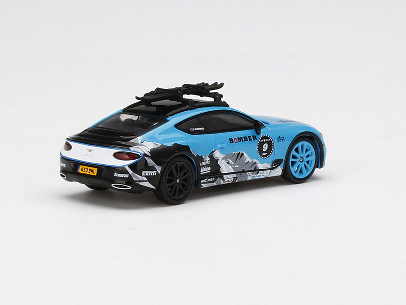 CHASE Bentley Continental GT #9 Catie Munnings GP Ice Race Limited to 1800 pcs (MINI GT) 1:64 Diecast Model Car - True Scale Miniatures MGT00247