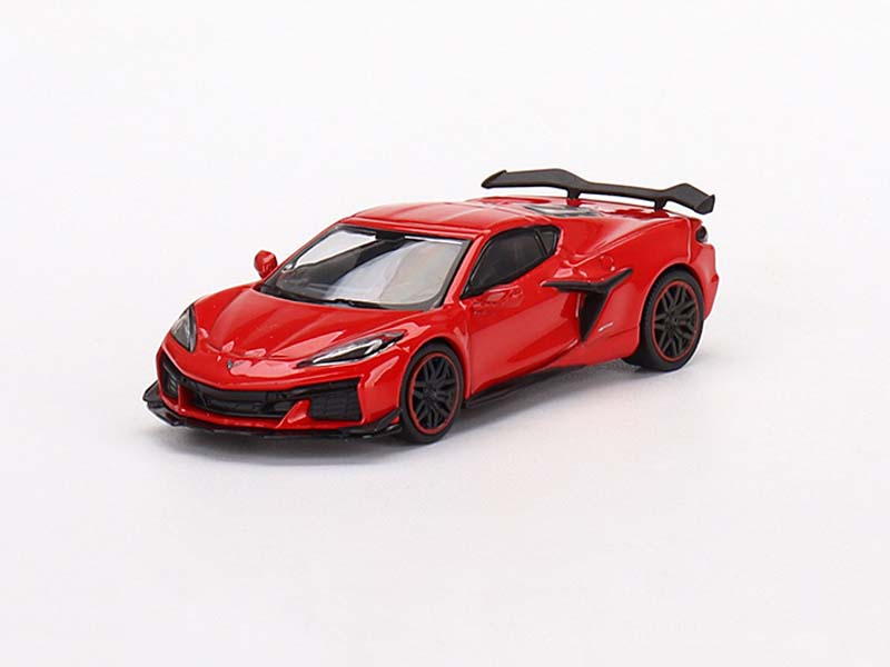 CHASE 2023 Chevrolet Corvette Z06 - Torch Red (Mini GT) Diecast 1:64 Scale Model - TSM MGT00477